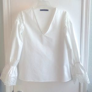 Zara Women’s Top with Lace Details